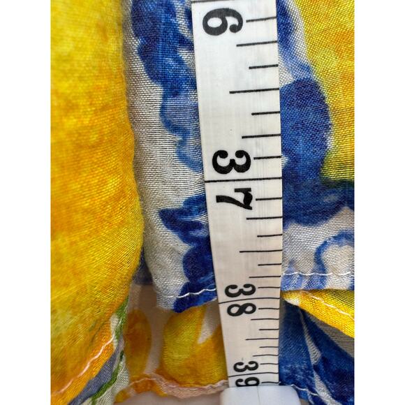 1. State Women’s Y2K Halter Dress Sz M Sleeveless Lined Multicolor Beachy Flowy - Picture 6 of 11